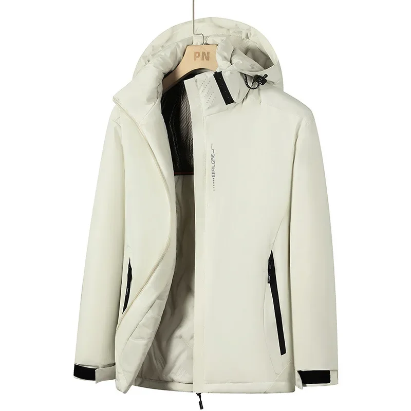 

Осень/зима 2022, новая мужская ветрозащитная, водонепроницаемая, удобная хлопковая одежда с толстым бархатом, универсальная хлопковая одежда для мужчин