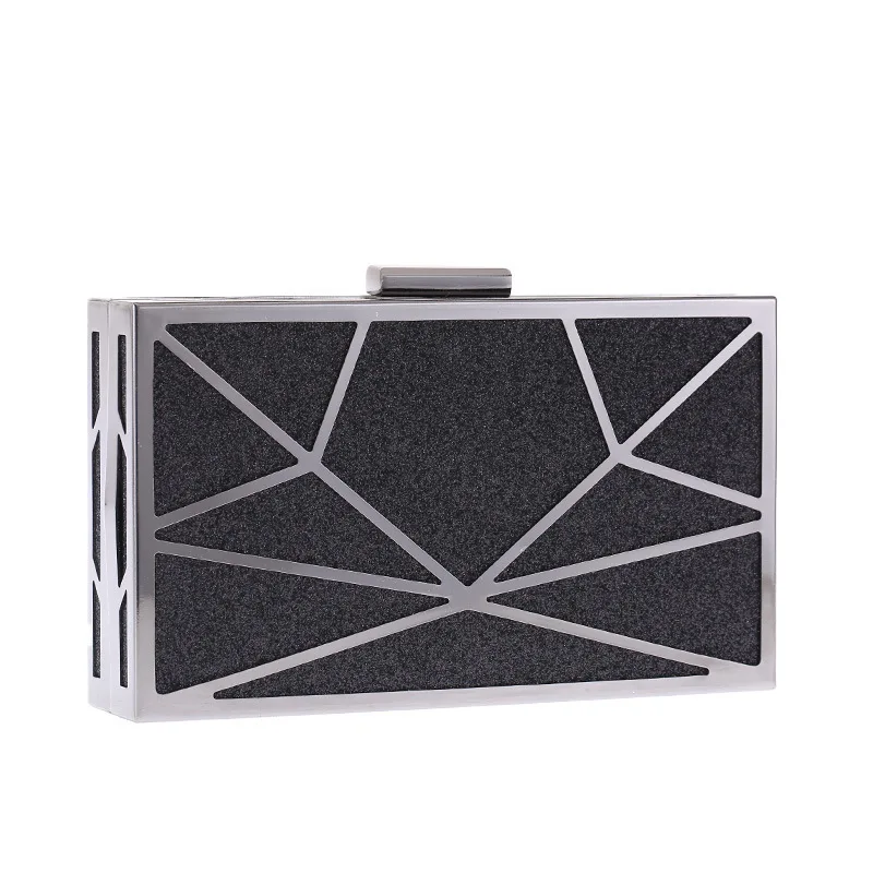 المرأة مساء حقيبة صغيرة الترتر مخلب الإناث كريستال يوم مخلب الزفاف محفظة مأدبة حفلة أسود/الذهب الفضة بولسا الأنثوية