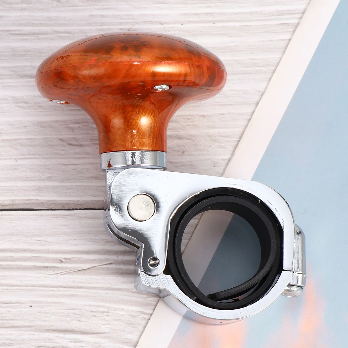 

Steering Wheel Assistive Ball Power Knob Attachment Tool Car Accessory Easy Degree Rotate Quality Design Multi