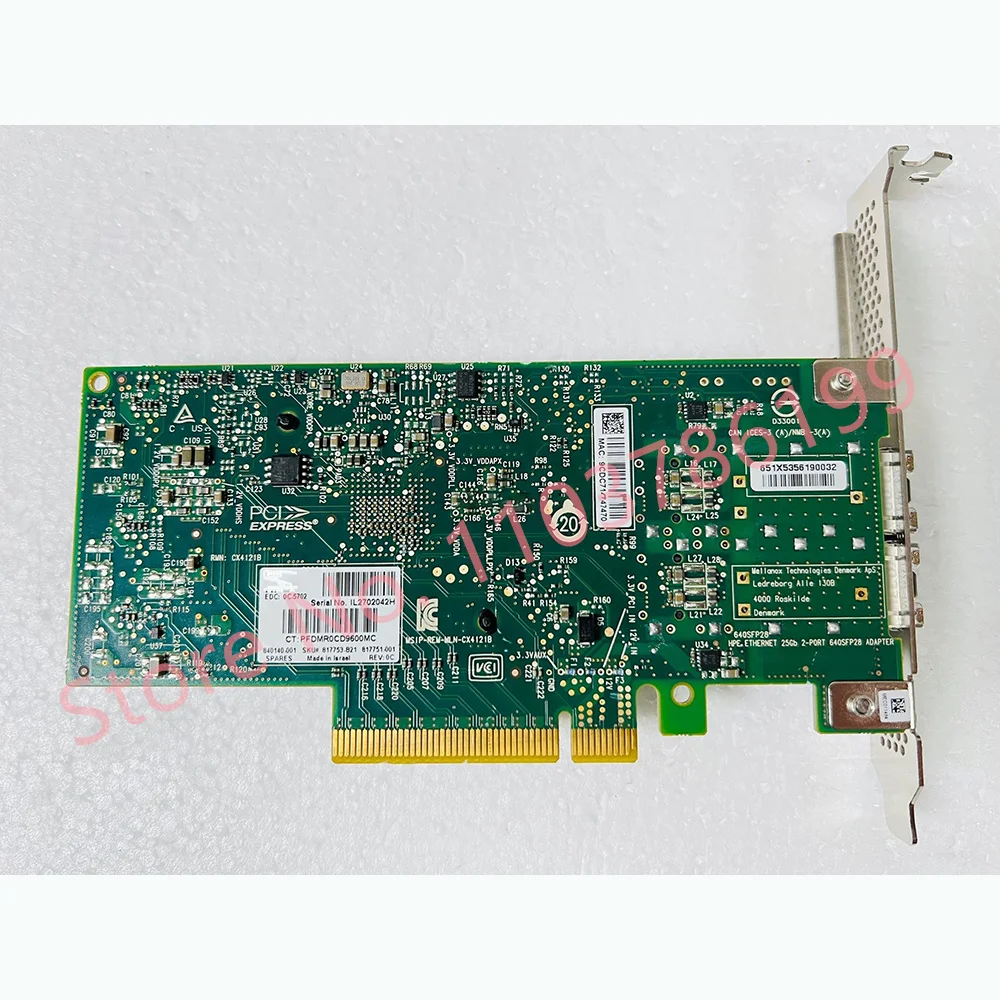 High Reliability MCX4121A-ACUT 640SFP 10/25G Optical Interface Card 817753-B21 CX4-Lx EN