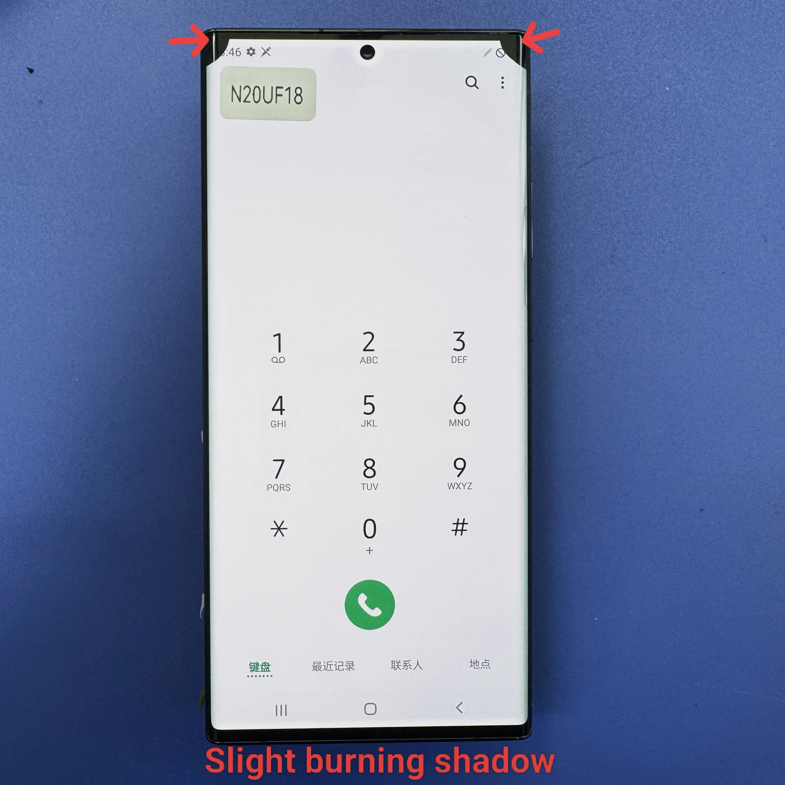 For Samsung Galaxy Note 20 Ultra 5G AMOLED LCD Note 20 Ultra N986B SM-N985F N985F/DS Touch Screen Digitizer Original Components