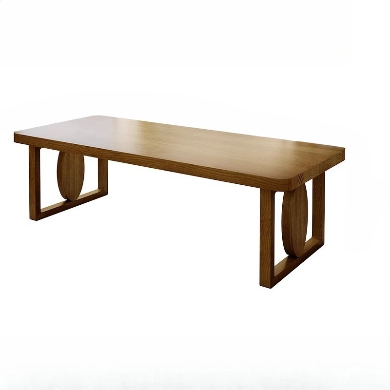 

Large board tea table New Chinese style office Solid wood home