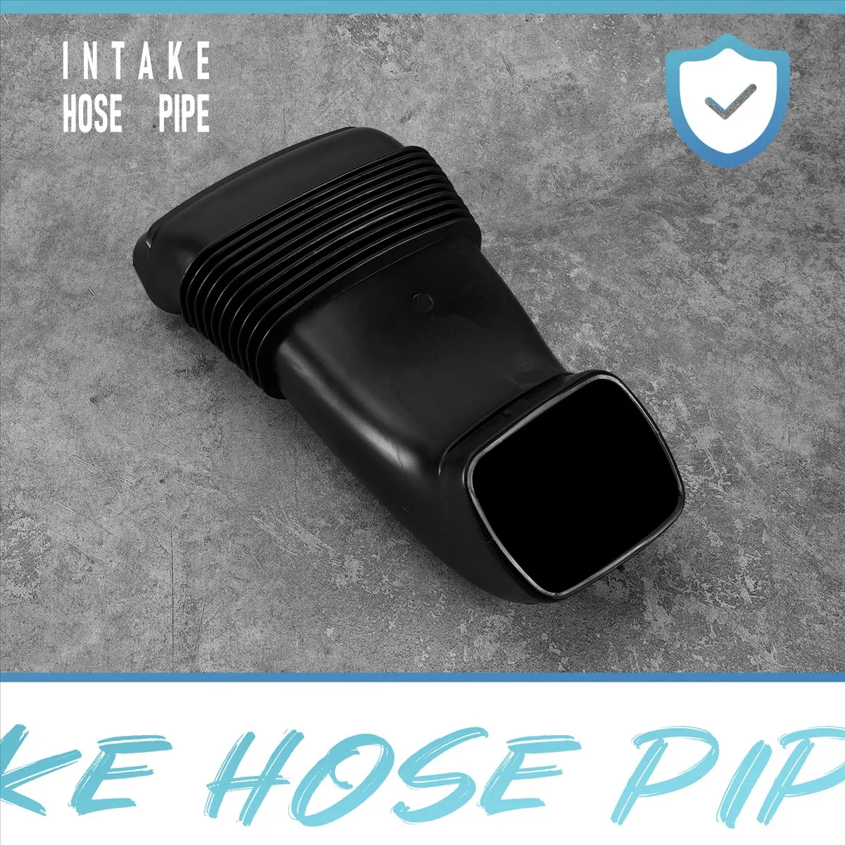 #81O for BMW E53 X5 3.0I 3.0L L6 Air Filter Housing To Radiator Air Duct,air intake pipe for BMW,(black)