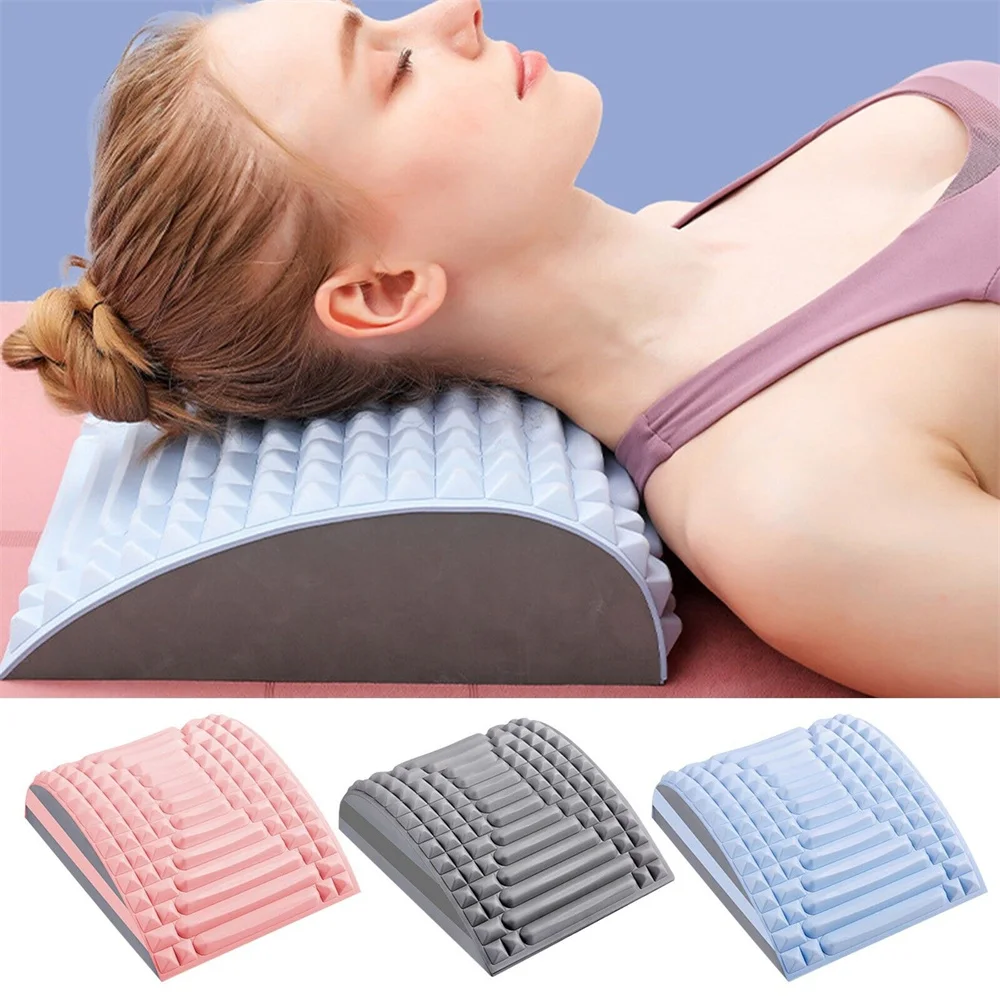 

Back Massager Stretcher Equipment Massage Tools MassageadorMagic Stretch Fitness Lumbar Support Relaxation Spine Pain Relief