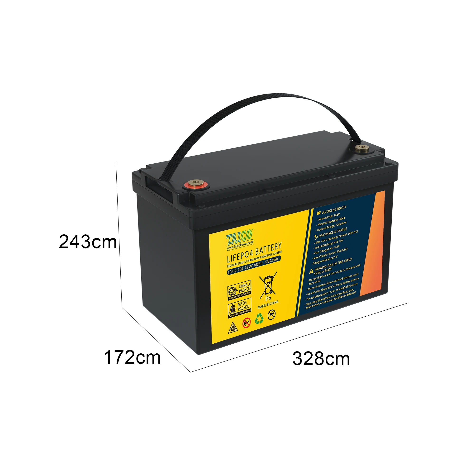 

100Ah 150ah battery Lifepo4 Pack Solar Battery 24V lithium ion battery