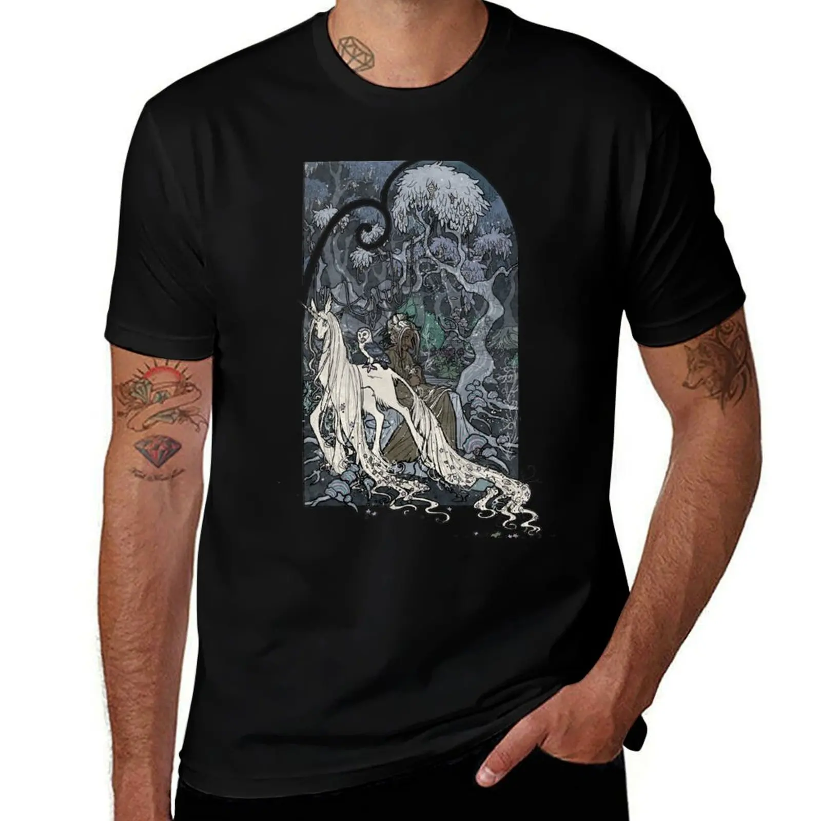 

Glass Forest T-Shirt t shirts for man cotton funny printed t shirts for man t shirt man designer T-Shirt