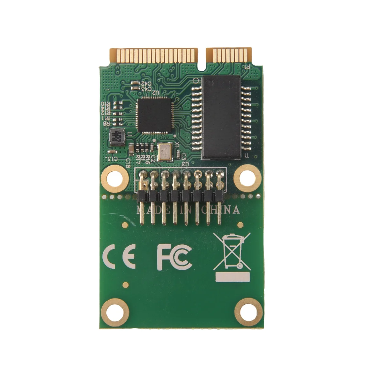 

HOT SALE RTL8111F Mini PCIE Gigabit Network Card Single-Port Ethernet LAN Card Realtek 8111F Industrial Control Network Card