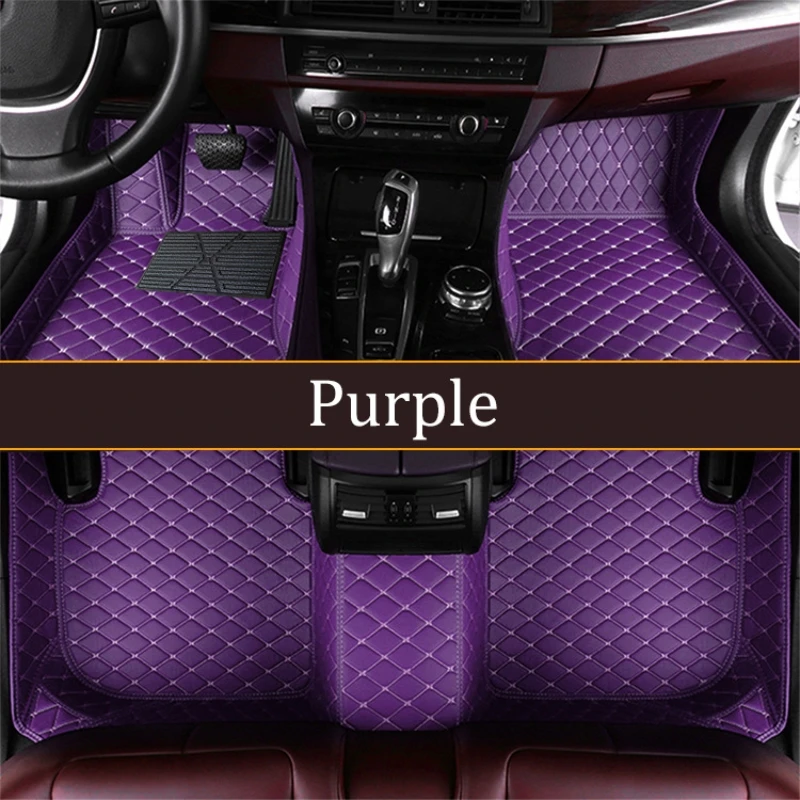 Customized car floor mats forfor Toyota Corolla 2014-2023 Year Car Accessories Interior Details Artificial Leather