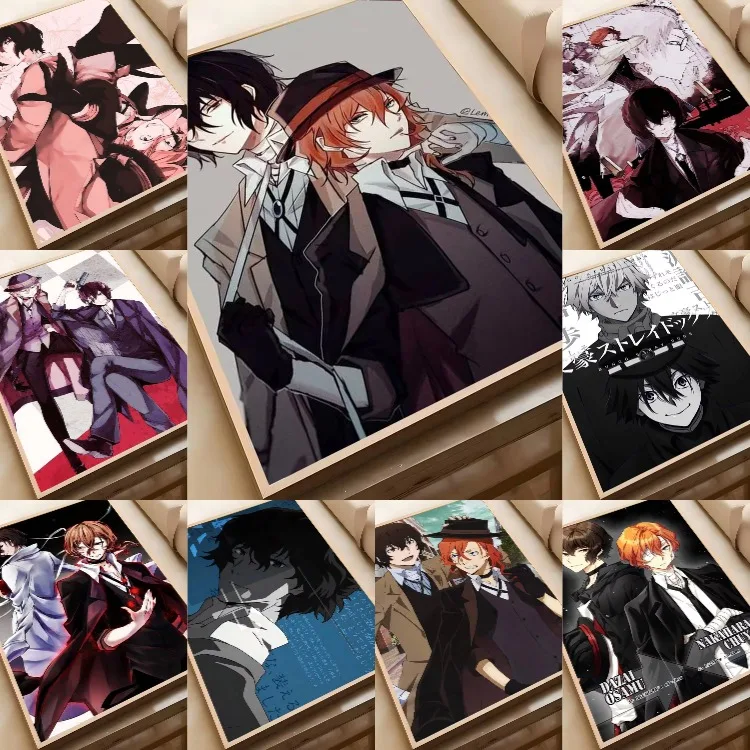 500 PCS Jigsaw Puzzle, Anime Bungo Stray Dogs Puzzles, Perfect for DIY Creative Fun with Family,Gift ,teasing Toy
