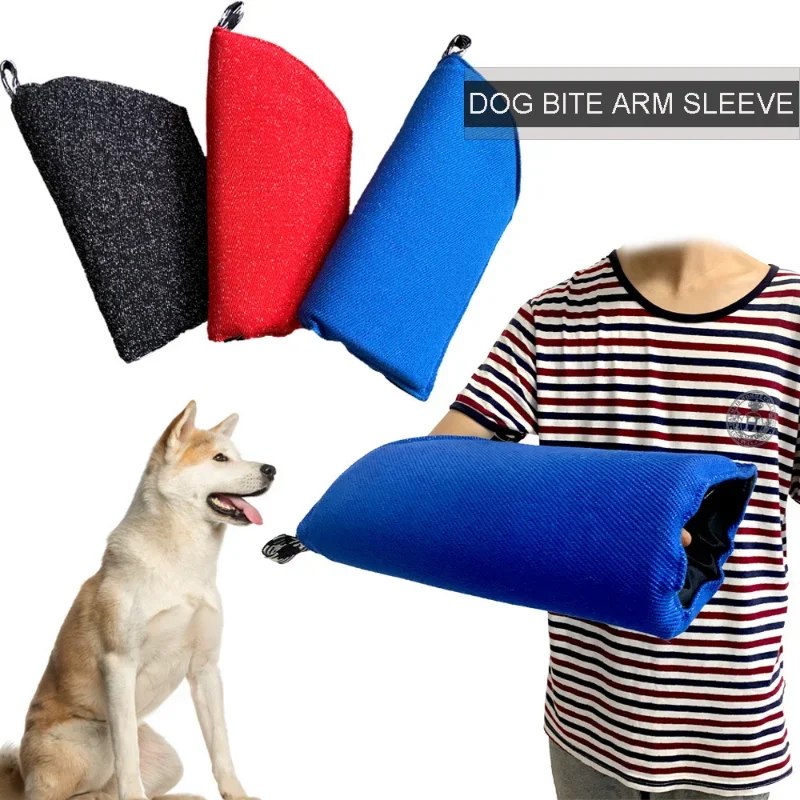 2 Color Soft Washable Wear-resistant Dog Tug Toy Pet Training Cushion for Medium and Large Dogs Dog Bite Sleeve Pet Supplies