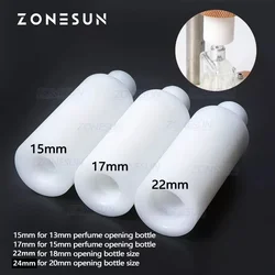 ZONESUN 15/17/20/22mm Collar Ring For Manual Perfume Bottle Crimping Machine Capping Perfume Bottles Sprayer