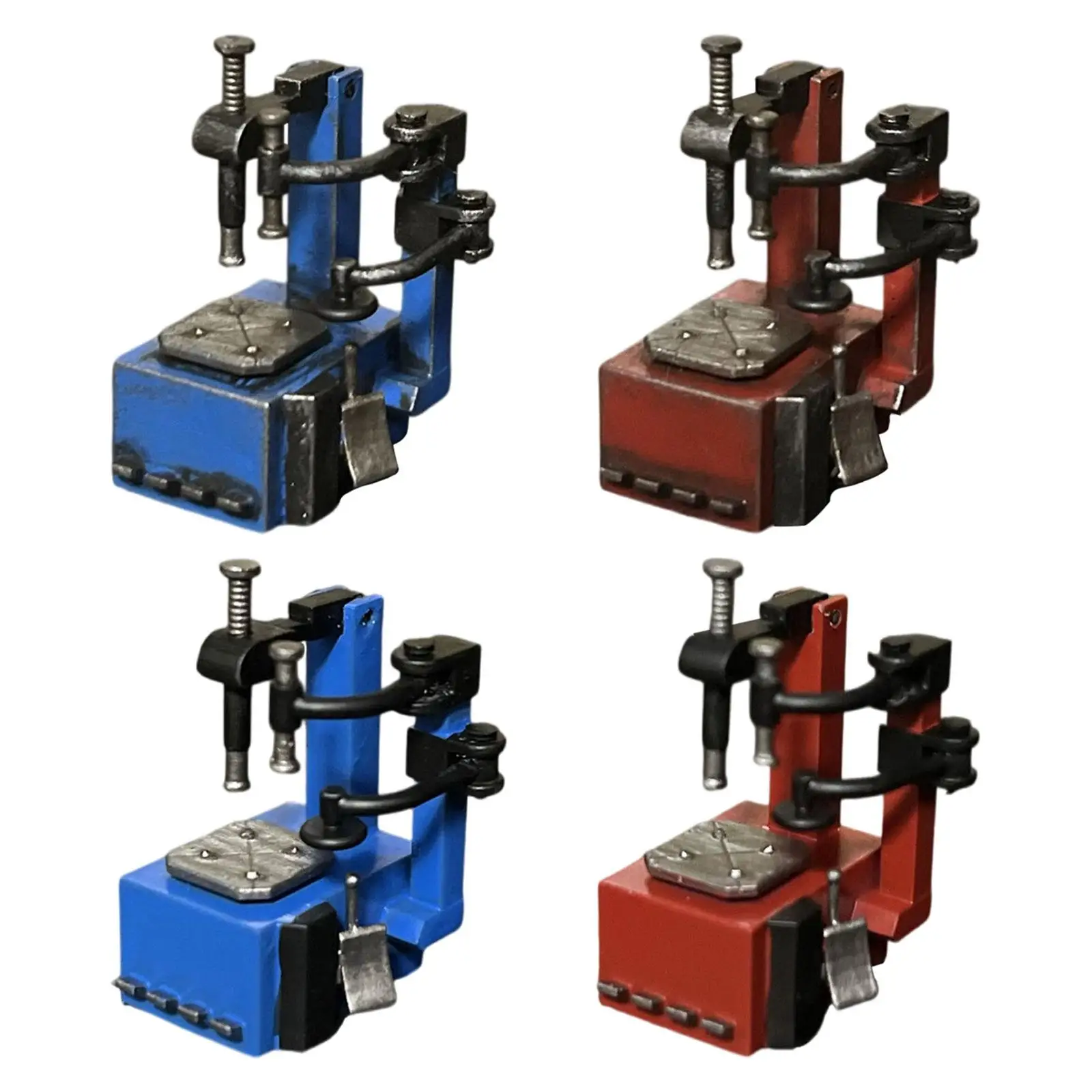 

Масштаб 1:64, модель сбора шин, мини-автомобили, игрушки для мастерской сцены обслуживания транспортных средств