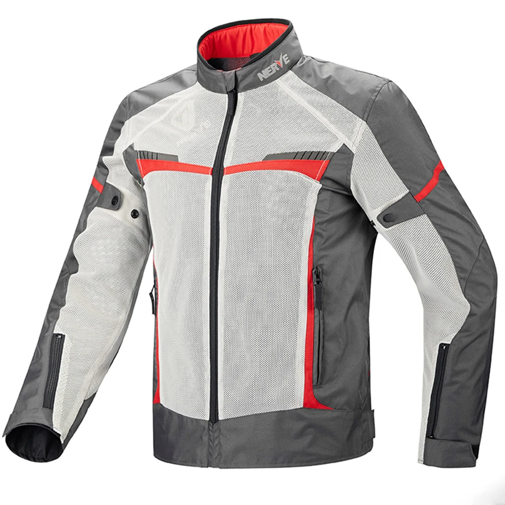 

Biker Jacket Ventilate Motorcycle Riding Jacket Absorb Sweat Motorcycle Riding Suit Casual Cycling Clothes Fall Prevention