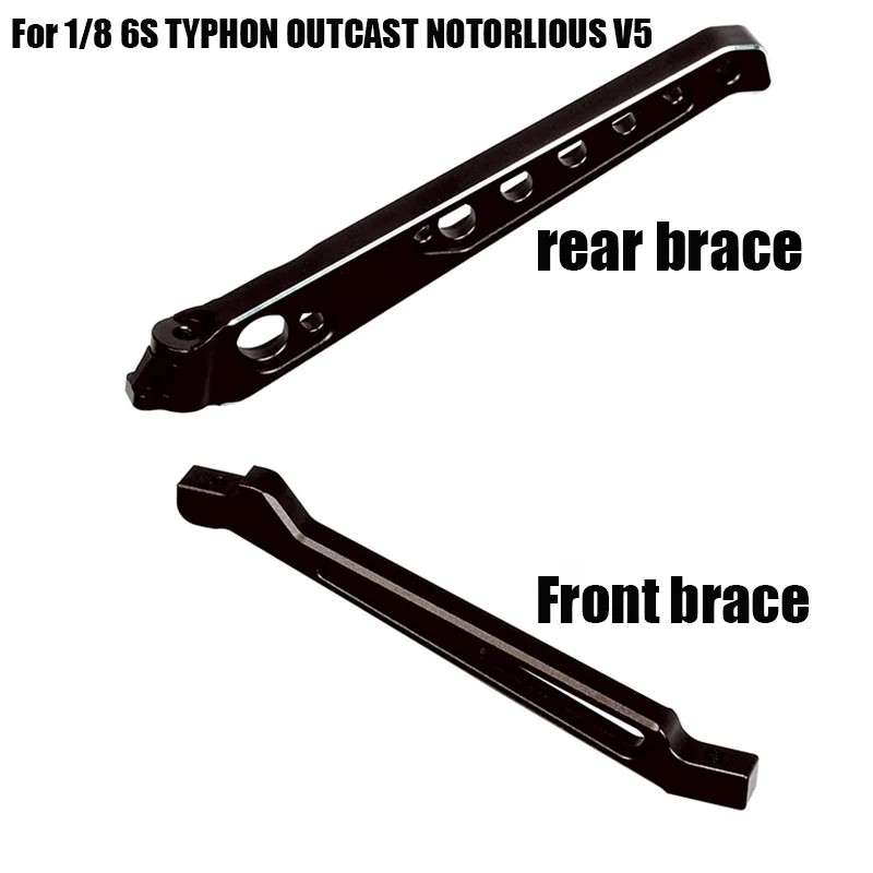 

Metal Simulation Diagonal Brace Chassis Support for 1/8 ARRMA 6S TYPHON OUTCAST NOTORLIOUS V5 Model Car RC Truck RC Car AR320446
