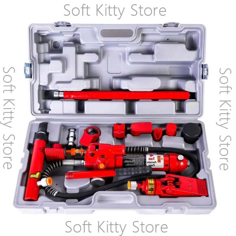 4 Ton Hydraulic Car Jack Portable Manual Lifting Tool Heavy Duty Vehicle Separation Jack for Auto Repair Chassis Maintenance