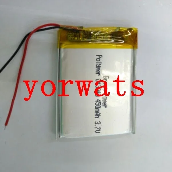 Nieuwe Hot Een oplaadbare Li-ion cel 3,7 V lithium-polymeerbatterij 403040 043040   batterij directe MP4 kleine audio-oplaadschat