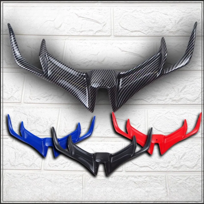 Motorcycle Front Fairing Winglet Wing Cover Trim For YAMAHA YZF R15 V3 2017 2018 2019 2020 2021 Shark Fin Beak Moto Accessories image 3