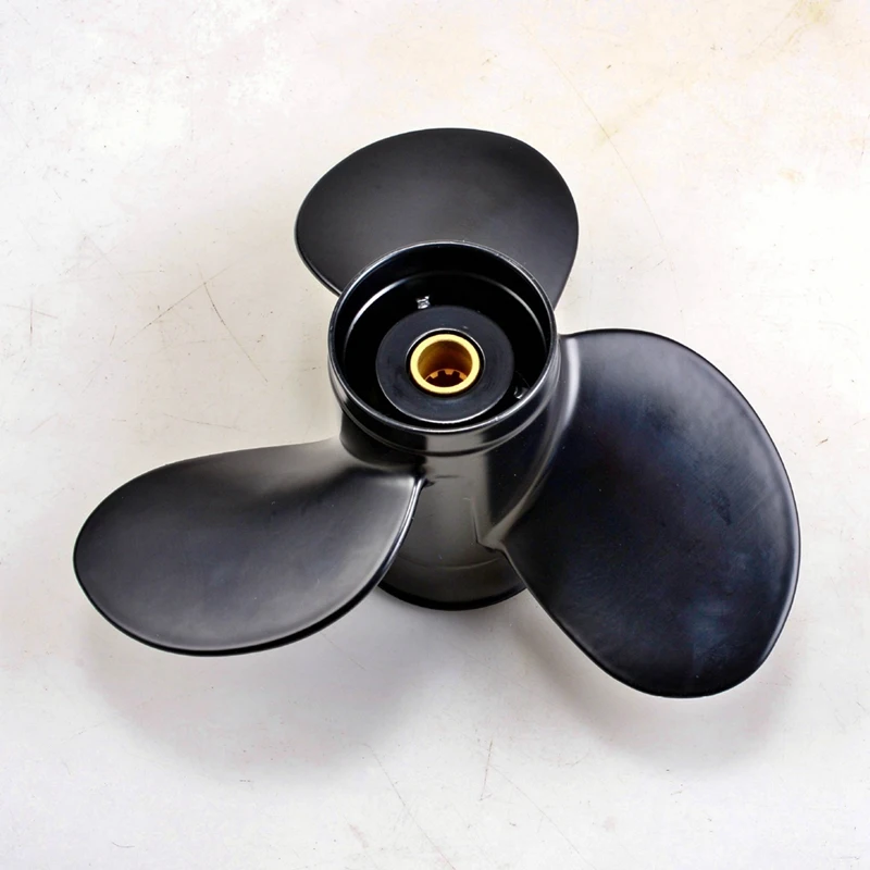 Outboard Propeller 9 1/4X10 58100-93733-019 For Suzuki 8 9.9 15 20 HP Motor, 3 Blade, 10 Spline, Marine Parts