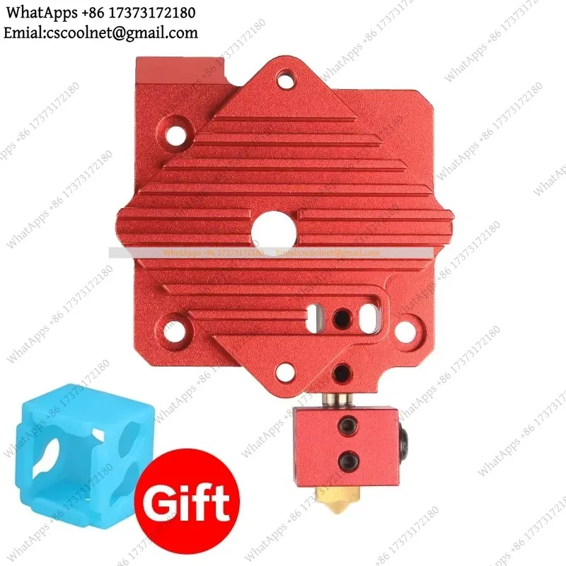 k3 for Titan Aero V6 Aluminum HeatSink — Short-Range Hotend Radiator 1.75mm