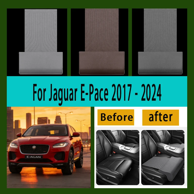 For Jaguar E-Pace 2017 - 2024 Car Seat Leg Support Extension Mat support pad Seat extension leg pad