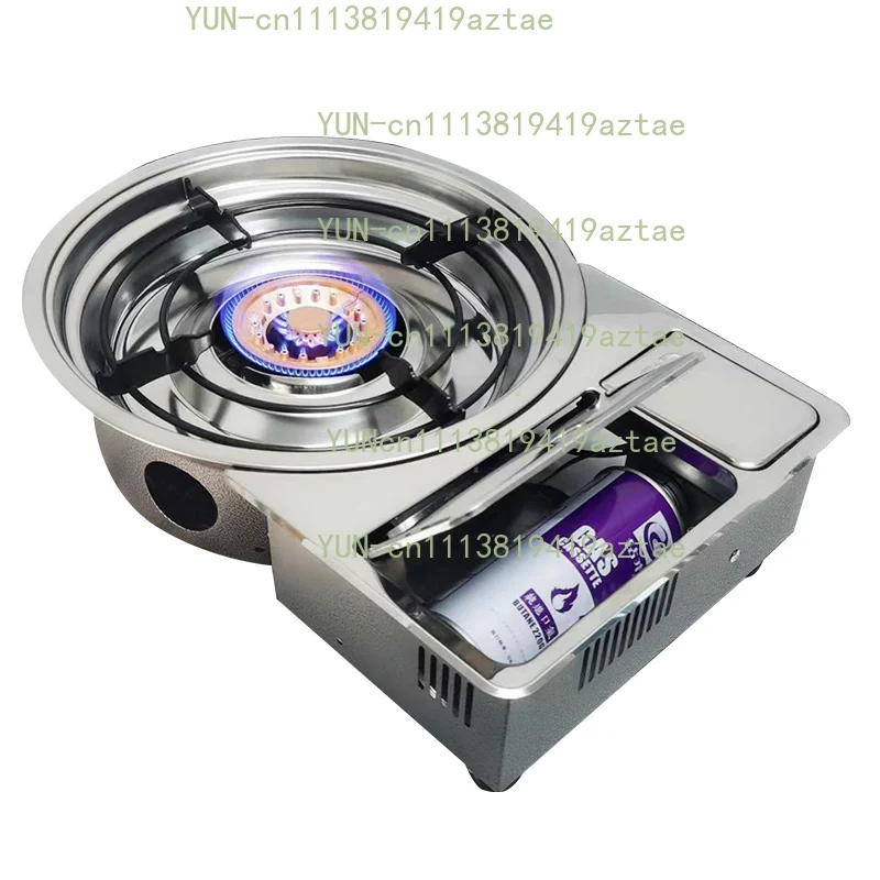 Built-In Infrared Cassette Gas Furnace, Indoor Fire Heating Boiler, Portable Cassette Heater, Gas Tank Not Included