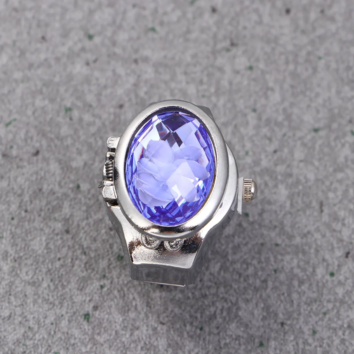 

Oval Quartz Watch Finger Stylish Fashion Finger Travel Wedding Gift Watch Shaped Unisex Mini Watch