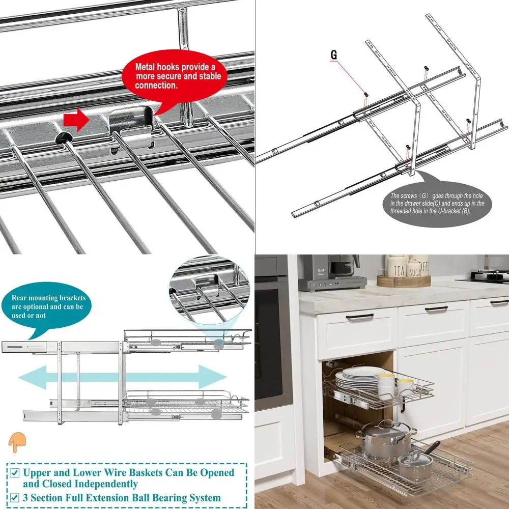 2 Tier Pull Out Cab… - image