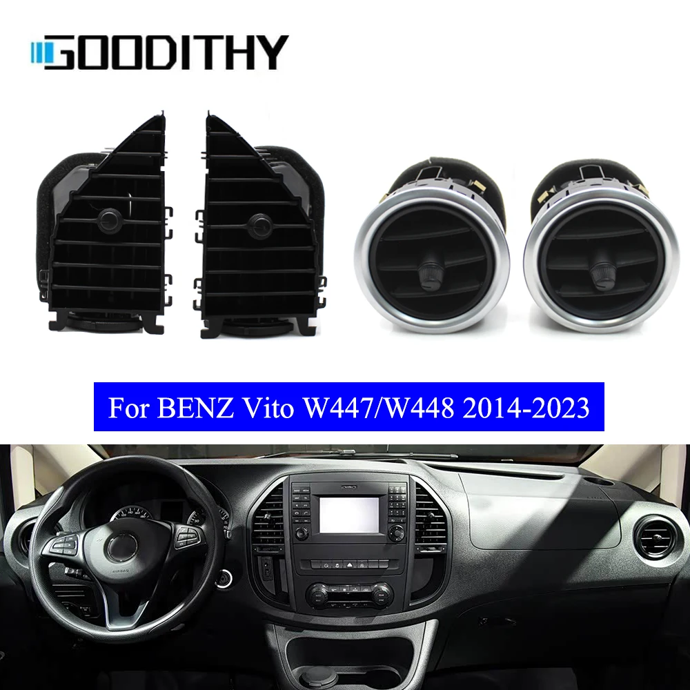 

90% Новая передняя левая/правая решетка воздуховода кондиционера для Mercedes-Benz Vito V-Class W447 W448 2014-2023
