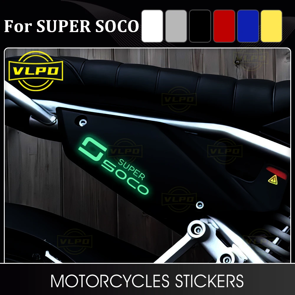 Pegatinas impermeables para motocicleta Super Soco TC Max CPx TSX CUx TSX 50 125 TS Street Hunter TC Wanderer SuperSoco, accesorios