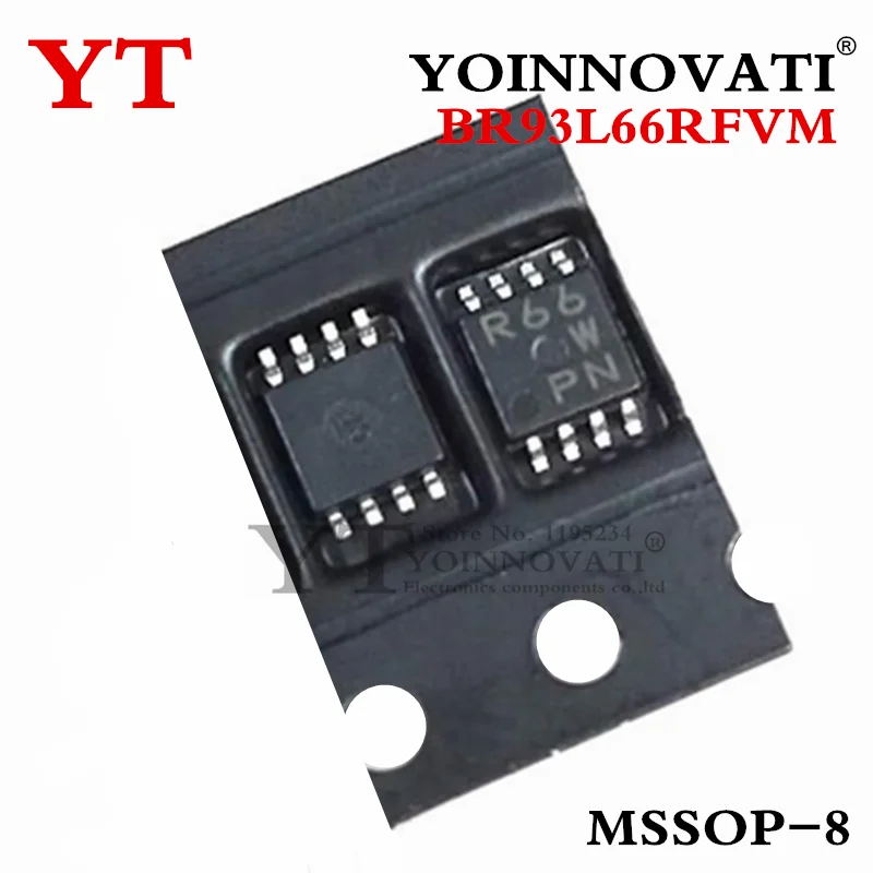 

5PCS 20PCS 50PCS BR93L66RFVM C66 R66 93C66 93C66C-I/MS R66W MSOP8 EEPROM IC