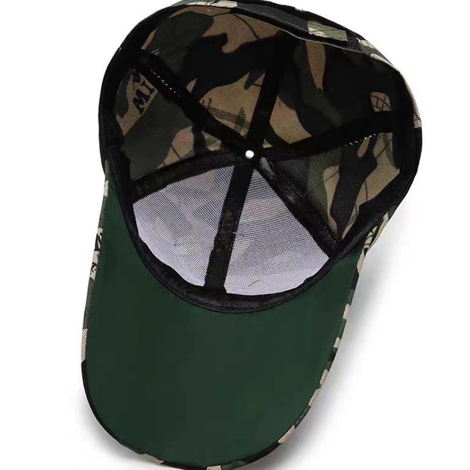 New Unisex Leaves Hide Cap Camo Baseball Cap Fishing Caps Men Fishing Camouflage Hat Outdoor Quick Drying Military Army Hat