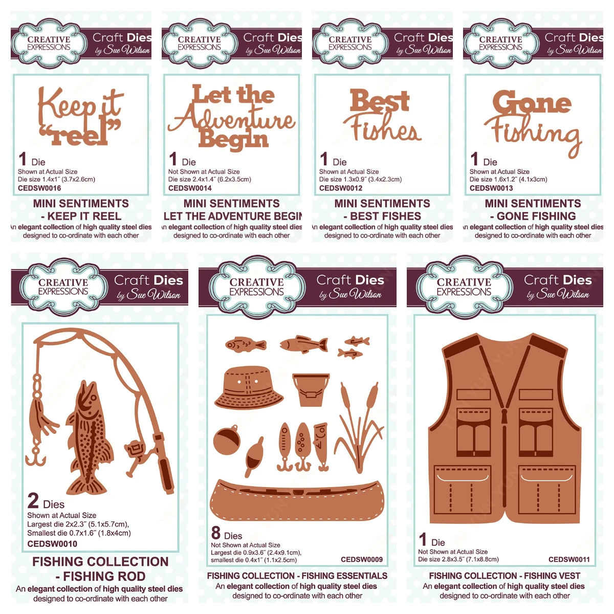 أفضل الأسماك ذهب الصيد قطع معدنية يموت DIY قوالب سكرابوكينغ ورقة بطاقة صنع تخفيضات الحرف قالب اليدوية #1