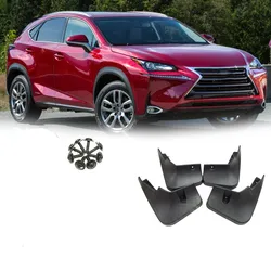 Exterior Mudflaps For Lexus NX NX200T NX300H 2014 2015 2016 Mud Flaps Car Mudguards Splash Guards Mud Tire fenders Accessories