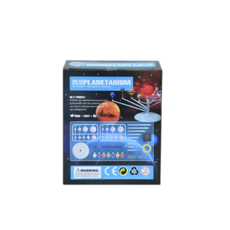 Nine Planets Model Puzzle Assembly Solar System Star Instrument Children's Experiment Scientific and Educational Toy
