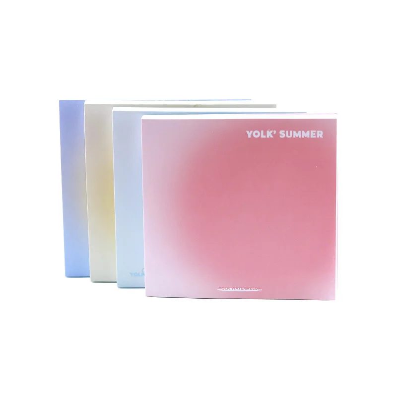 Sticky Notes Pads for Notepad, Papelaria, Paper Stickers, Posted It, Memo Pads, Notebook, Escola, Acessórios de Escritório