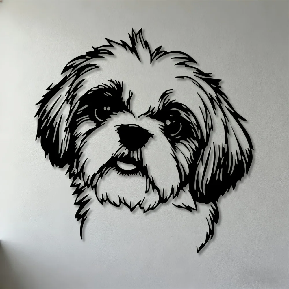 arte-de-parede-em-ferro-com-cabeca-de-cachorro-shih-tzu-2d-decoracao-moderna-em-metal-para-sala-de-estar-quarto-escritorio-entrada-presente-decorativo