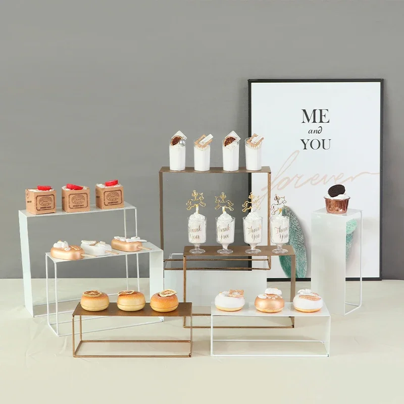 European Wedding Cake Stand - Ladder Dessert Table Convenient Cake Stand for Versatile Tea Break Decoration New Arrivals