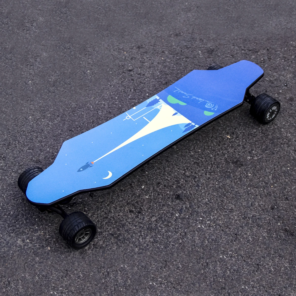 Elektrisches Skateboard mit Fernbedienungsset Diy Amazon Service Longboard Dual Motor Offroad für Drop Shipping
