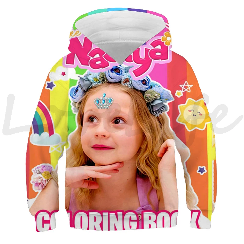 

Like Nastya Hoodies Girls Harajuku Sweatshirts Children 3D Print Cute Cartoon Pullovers Tops Streetwear Kawaii Clothes Sudadera