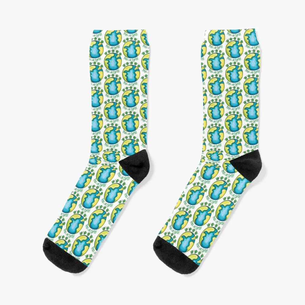 

Peas on Earth Socks moving stockings sports stockings Socks For Man Women's