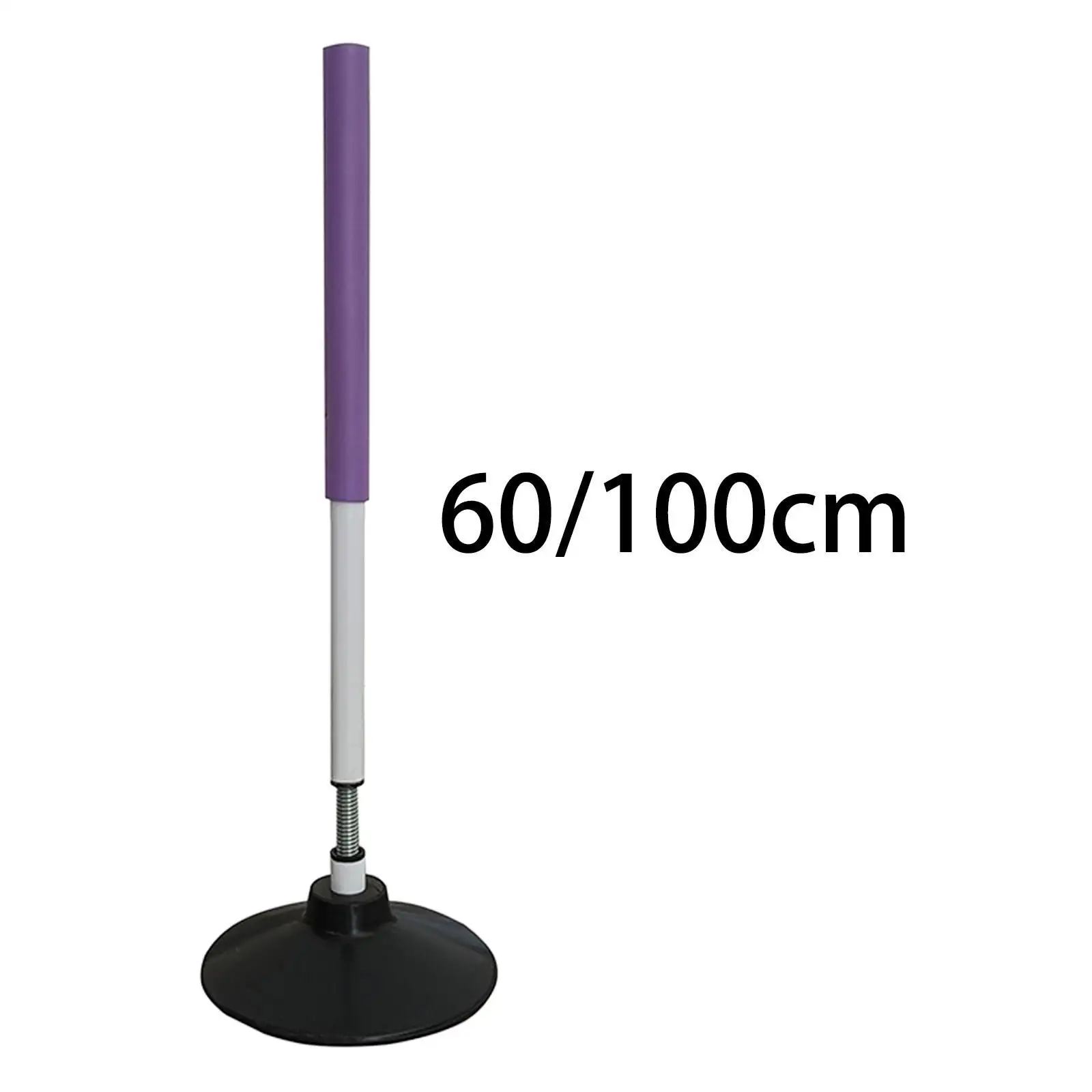 

Agility Training Rod Strong Stability Multi-use Portable with Rubber Base Slalom Pole for Indoor Outdoor Use Softball Athletes