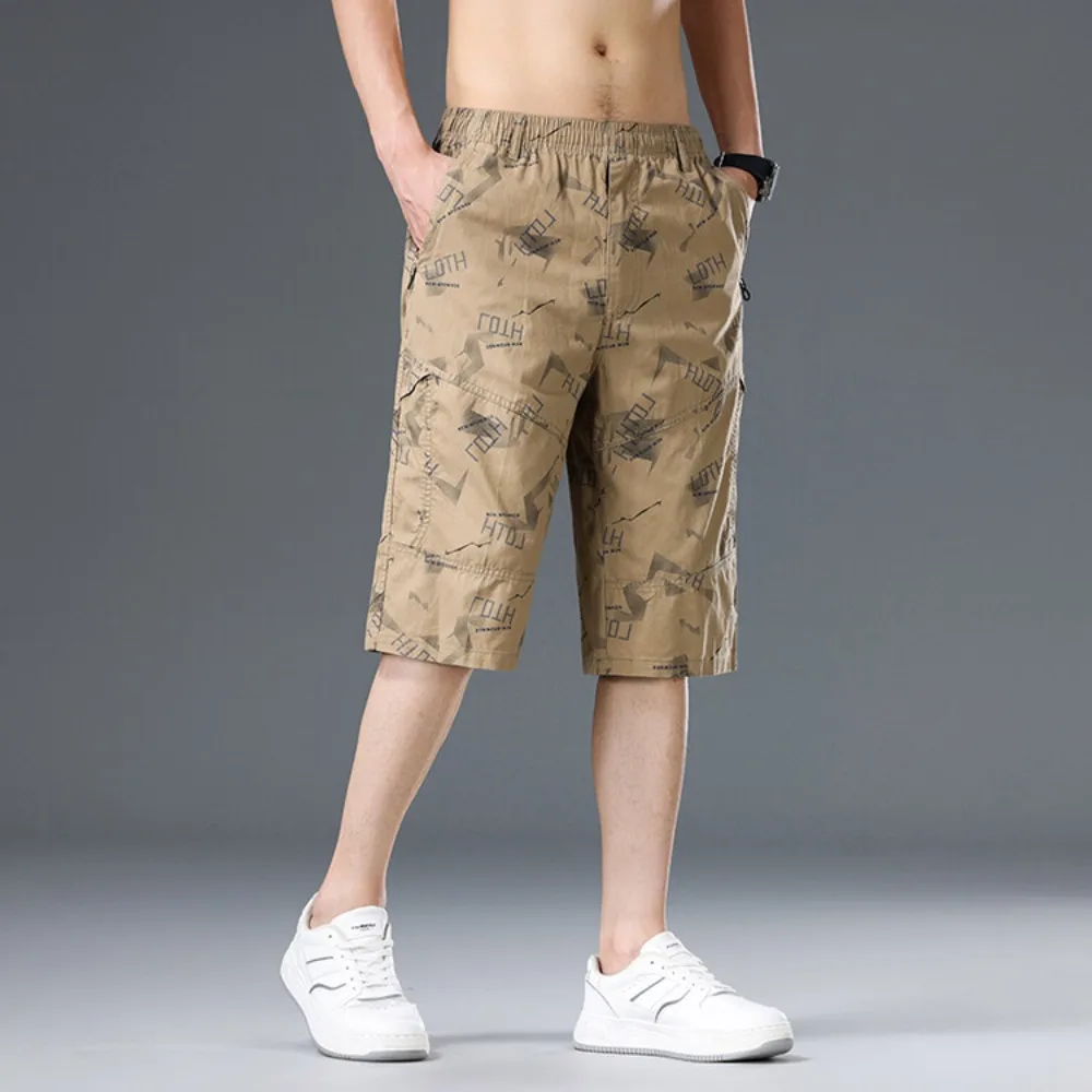 

Трендовые новые летние шорты-карго высокого качества, мягкие свободные хлопковые брюки для бега на шнурке