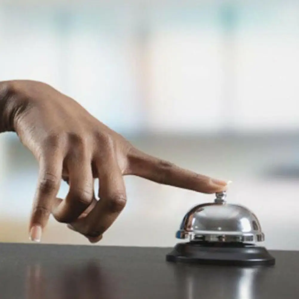New Desk Kitchen Hotel Counter Reception Christmas Craft Bell For Kitchen Restaurant Bar Order Bell Service Home Restaurant Bell