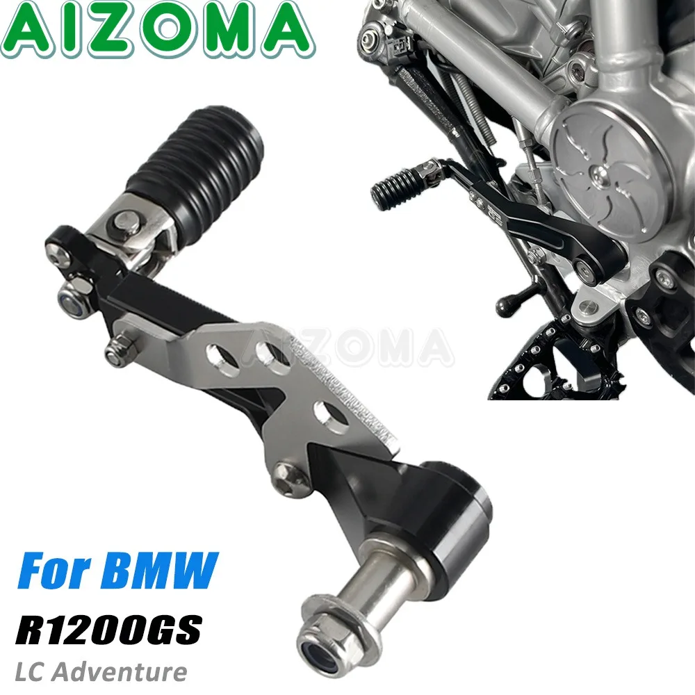 

R1250 GS Aluminum Gear Shift Lever Motorcycle Shifter Pedal For BMW R1200GS LC Adventure ADV Adjustable Footpeg Toe Pegs 2014-22
