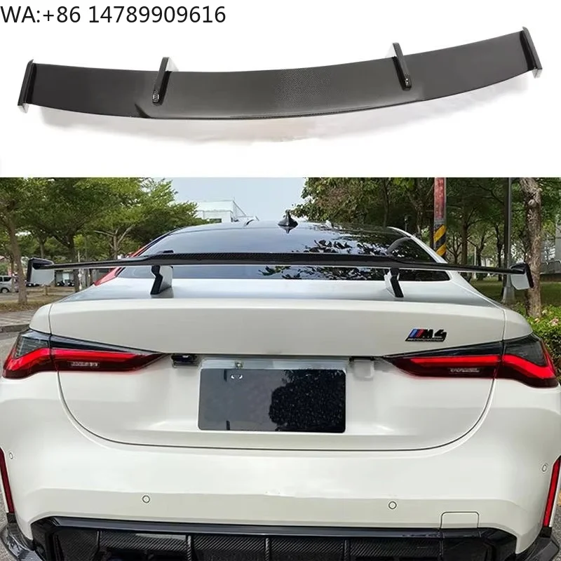 

High Quality G80 G82 G83 Carbon Fiber Rear Spoiler Boot Lip GT Style Tail for M3 M4 2021+ 3-Year Warranty