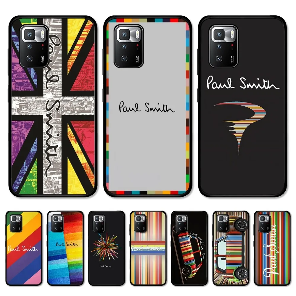 S-Smith fashion P-Paul Phone Case For Redmi Note 4 X 5 A 6 7 8 T 9 9S 10 11 11S 11Epro Poco M3 pro