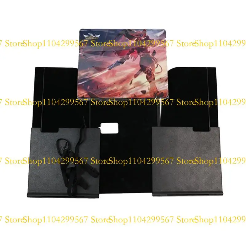 

CS1W Desktop Monitor Light Shield Reflection Screen Protective Adjustable 41-69cm Width for 27inch Computer Display