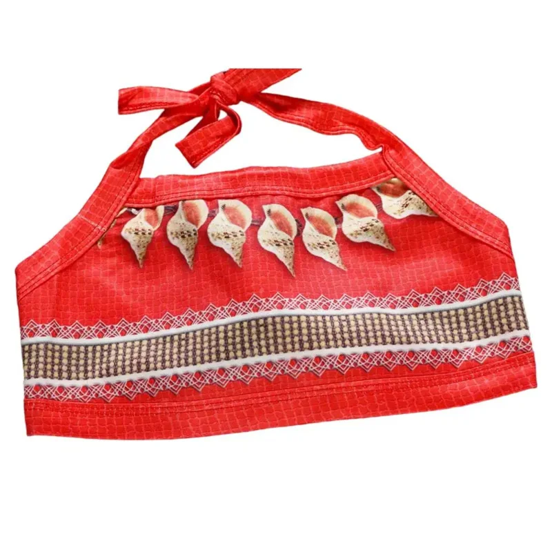 Bear's Den Baby Girls Ocean Adventure طفل الأميرة الهالوين زي تنورة مجموعة ملابس الحفلات فستان جديد 2025