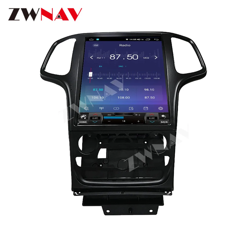 New Design Update Display HD Touch Screen For Jeep Grand Cherokee 2008-2012 Android 13 Car GPS Navigation Carplay Head Unit Auto