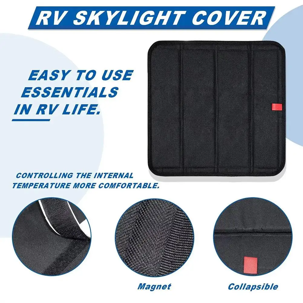 

RV Doors And Windows Sunshade Cover Foldable Window Shade Waterproof Blackout Ventilation Cover Campers Sunshade Privacy Pad